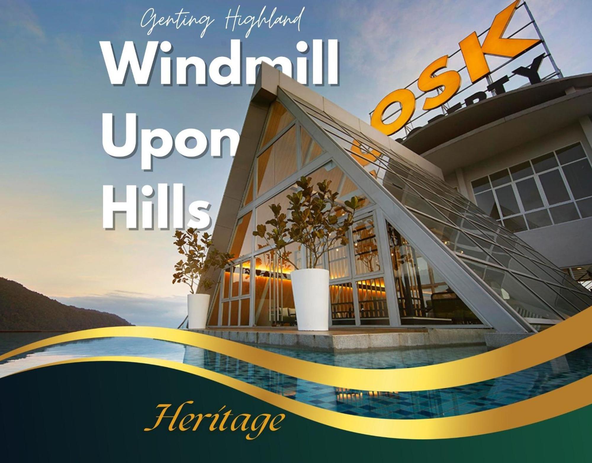 Windmill Upon Hills Luxurious Sky Villa 360 Sky Pool Heated Pool Mountainous Genting View Genting Highland By Heritage Cao nguyên Genting Ngoại thất bức ảnh